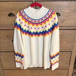 EUC Vince Camuto mockneck sweater sz M